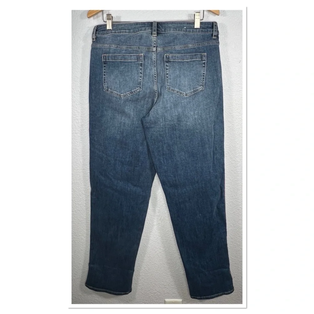 Vince Camuto Denim Ladies Jeans Sz 30/10 Red Piping Cotton Blend